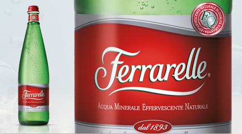 Agua Ferrarelle, un símbolo de Italia, ya disponible en Luigi Ristorante